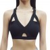 newlashua women's Sexy Cross Back Brassieres Support Strappy Yoga Workout Sports Bra