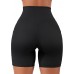 newlashua Women Cross Waist Workout Shorts 